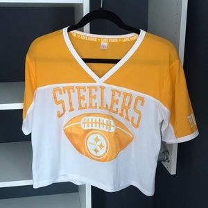 Pittsburgh Steelers Midriff by Pink VS